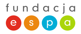 Logo fundacji ESPA